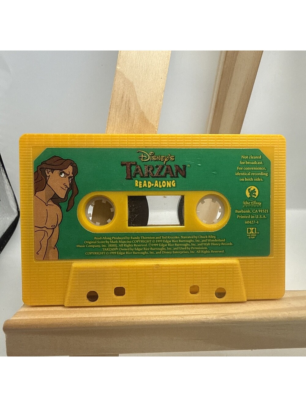 Disney Tarzan Read-Along Cassette Tape 1999